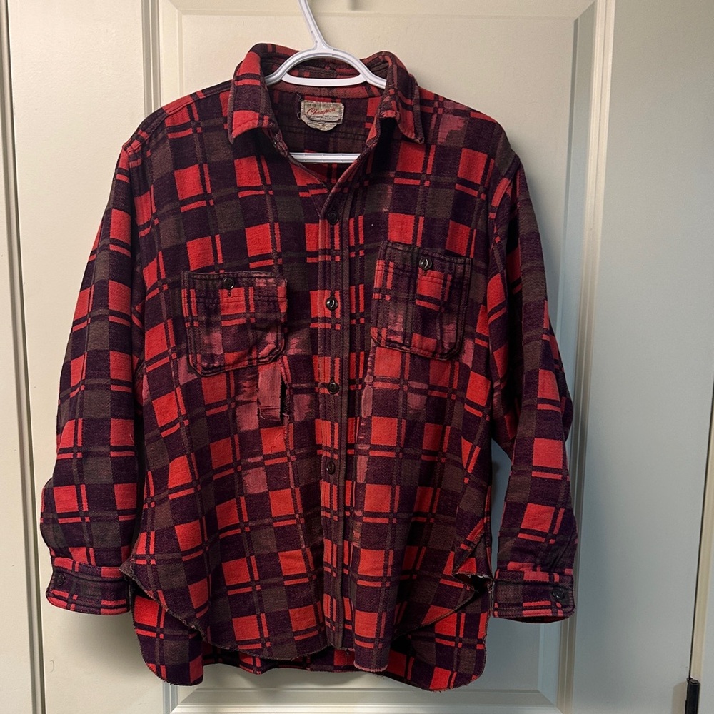 Vintage Champion flannel shirt/jacket